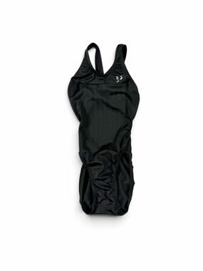 Speedo Competition One Piece Swimsuit Black Estimated Size 18 (girls 8-10)